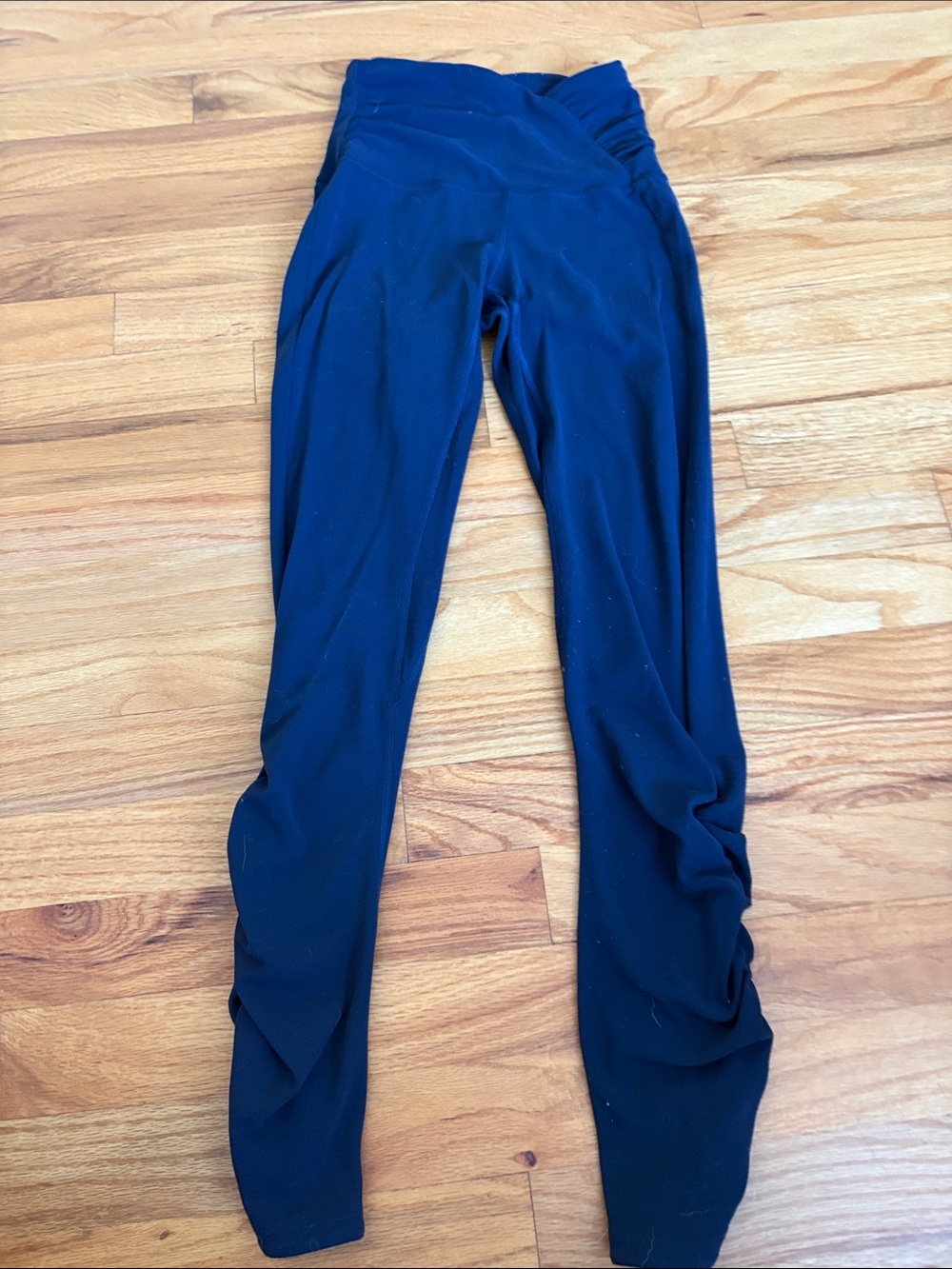Lululemon High-Waist Navy Blue Leggings